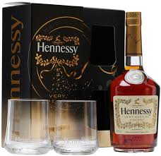 Hennessy V.S. - dárkové balení s 2 sklenkami